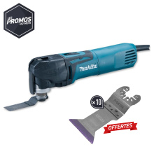 PACK PROMO COUTEAU MULTI FONCTIONS MAKITA + 10 LAMES OFFERTES
